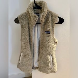 Patagonia beige Sherpa vest XS